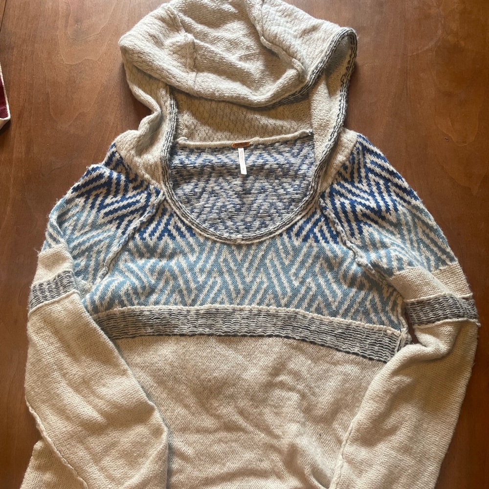 Free people hooded sweater